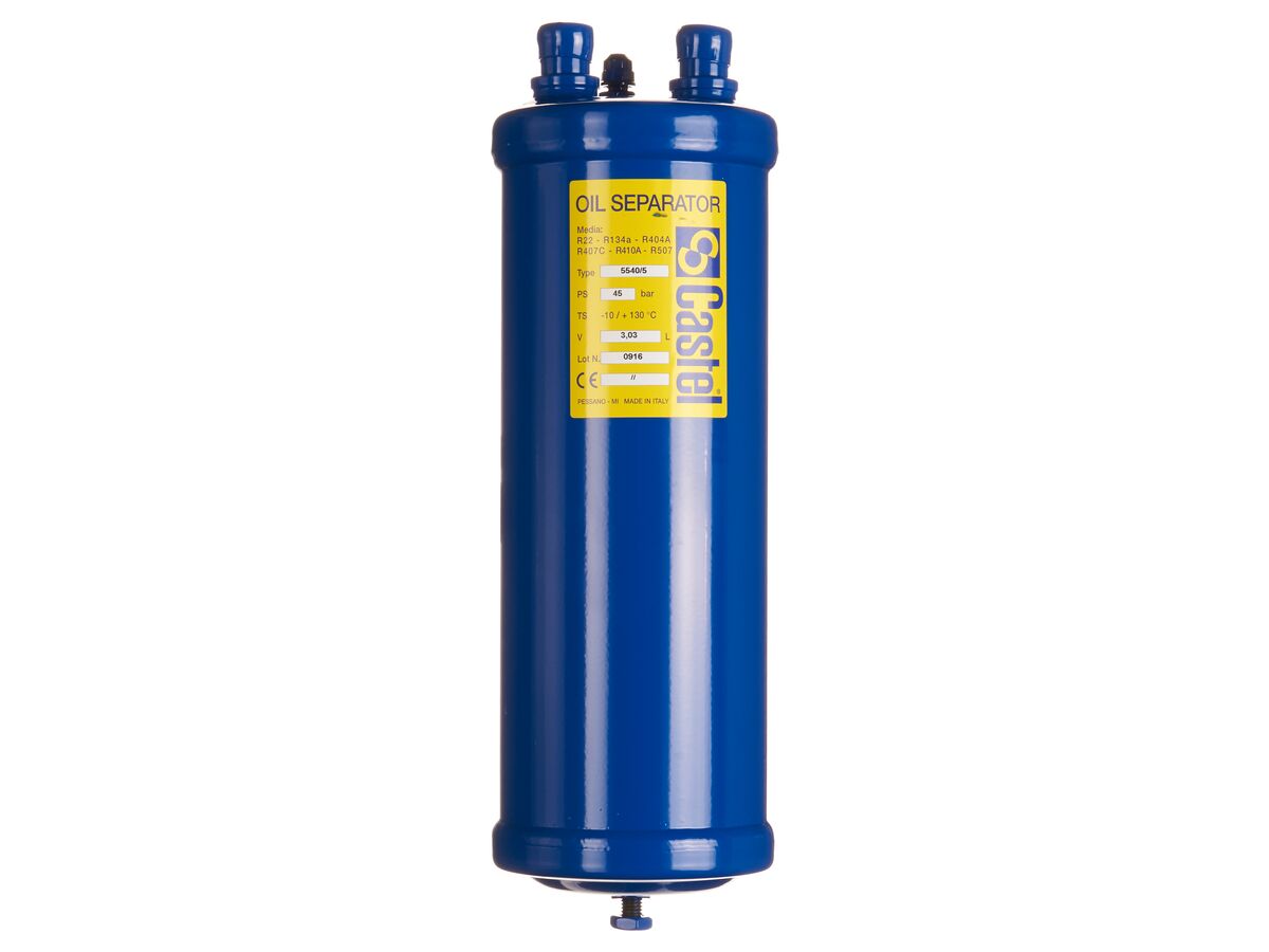 МАСЛООТДЕЛИТЕЛЬ CASTEL, Италия, Oil Separator 5/8"-16 mm ODS, 3 л, 45 бар, 5540/5