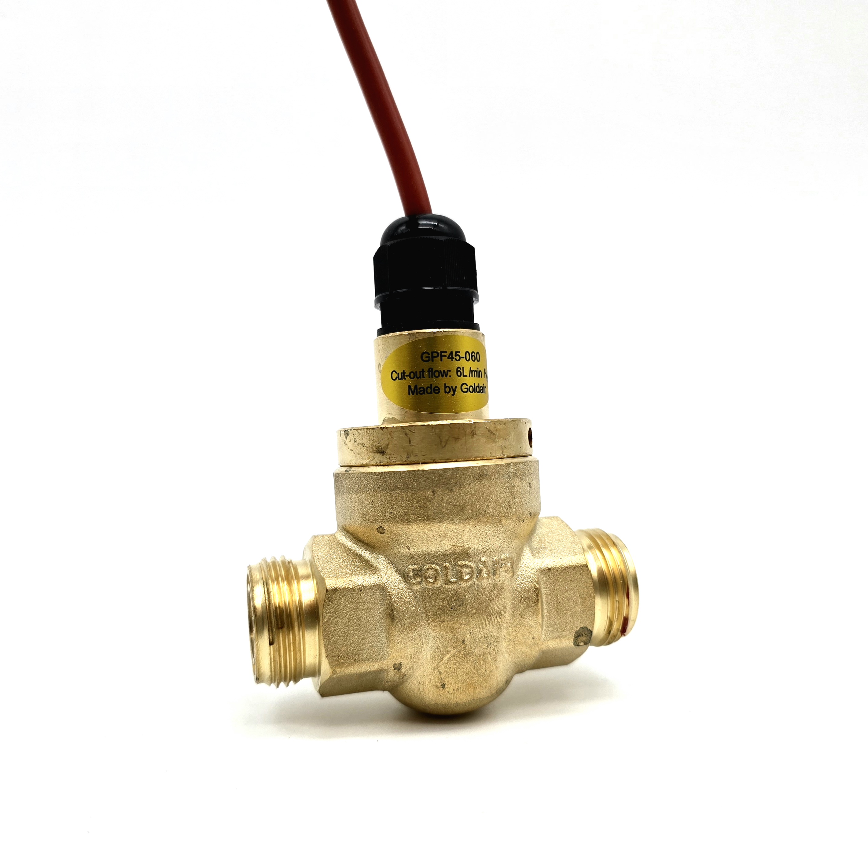 (ЧЗ) Реле протока GOLD GPF45-060-11, 6.2 l/min, 1” -14 UNF, (FF-015RMS-138, RefComp 680345, Bitzer 347505-01 без переходников), 16G1841061