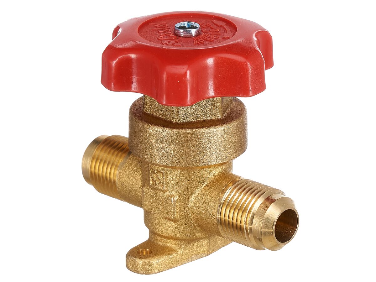 ВЕНТИЛЬ ЗАПОРНЫЙ CASTEL Diaphragm Valve 1/2" Flare, 6210/4
