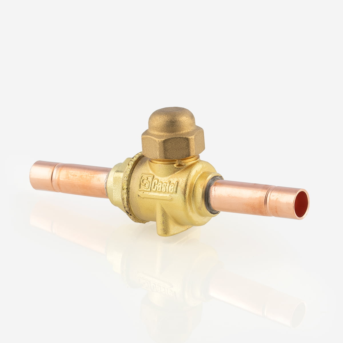 ШАРОВОЙ ВЕНТИЛЬ CASTEL, 10mm ODS, Kv=3 м3/час, 6570/M10
