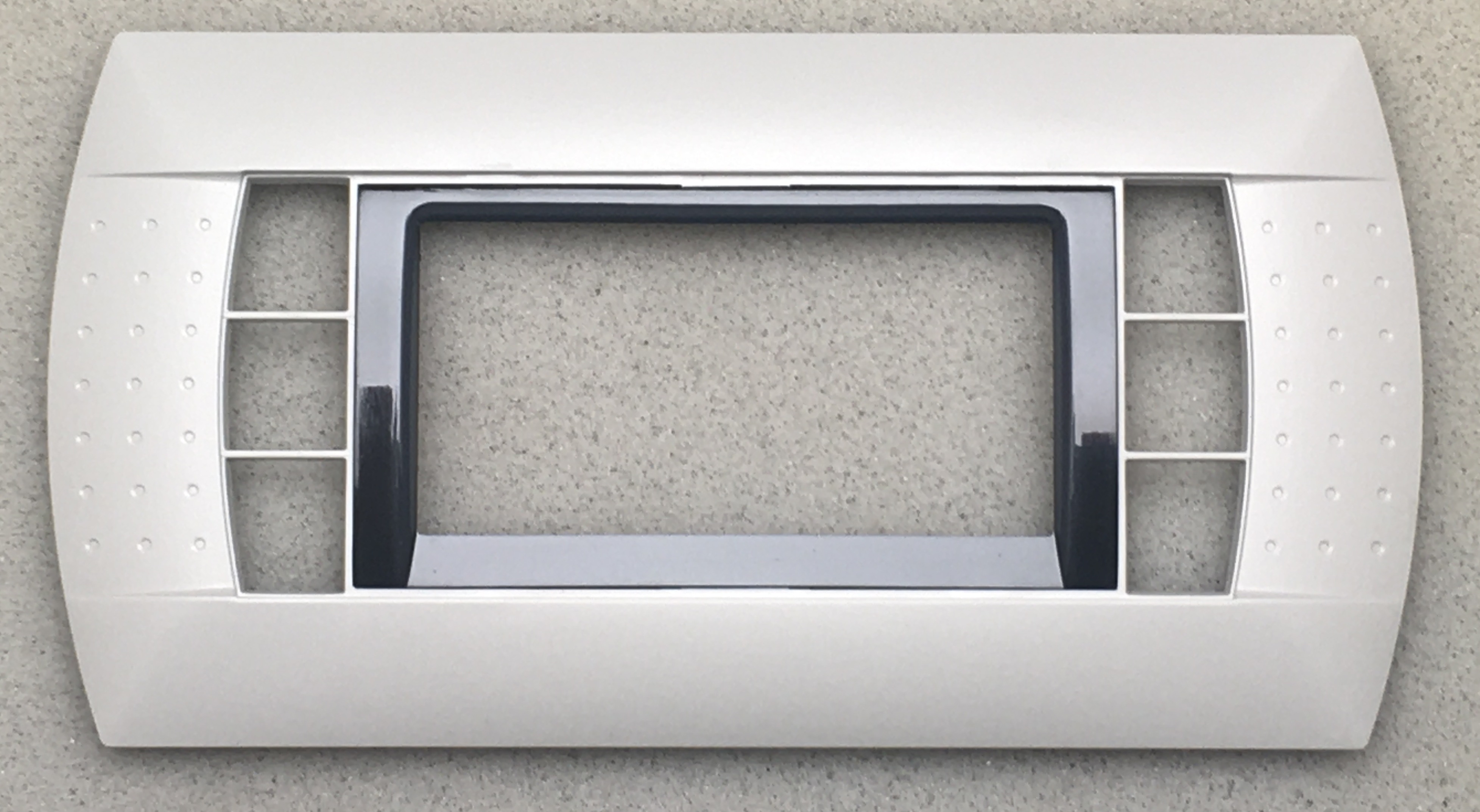 РАМКА CAREL FACE PLATE PGD1, светло-серая, без логотипа