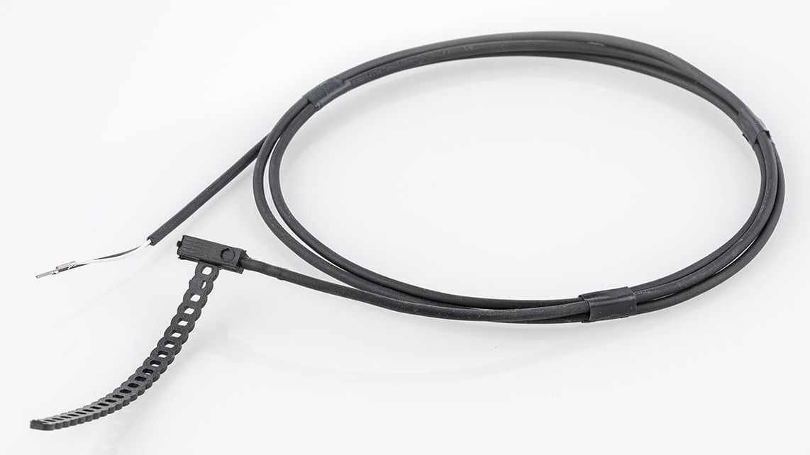ДАТЧИК ТЕМПЕРАТУРЫ CAREL , SENSOR NTC HF IP67 -50T90 °C STRAP-ON L=1,8M WITH JST CONNECTOR 2 WAYS PC