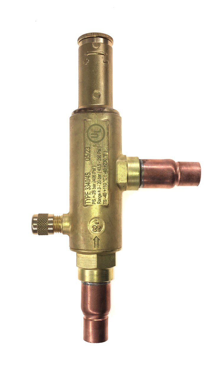 РЕГУЛЯТОР ДАВЛЕНИЯ КОНДЕНСАЦИИ (KVR) CASTEL  Condensing Regulator 5/8"-16 mm ODS, 3-20 bar, 3340/5S