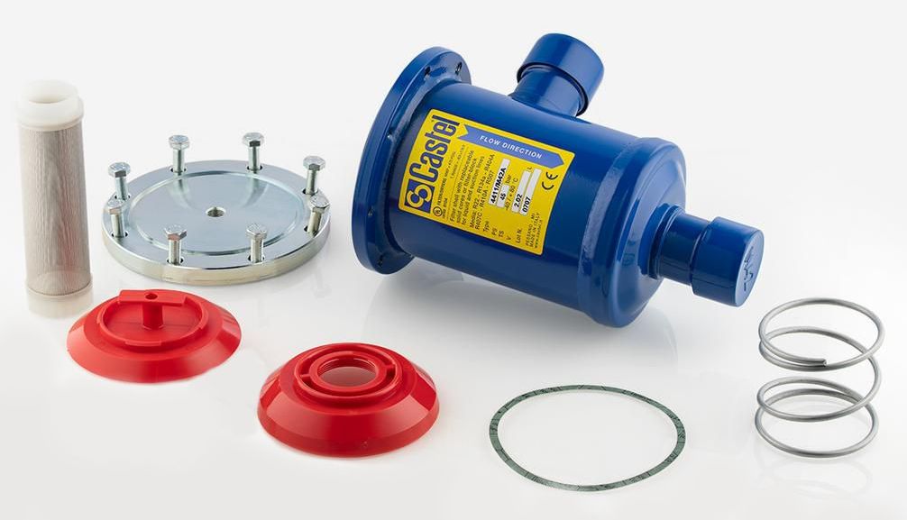 КОРПУС ФИЛЬТРА ОСУШИТЕЛЯ CASTEL, Италия. Filter Drier Shell  42 mm ODS, 4411/M42A