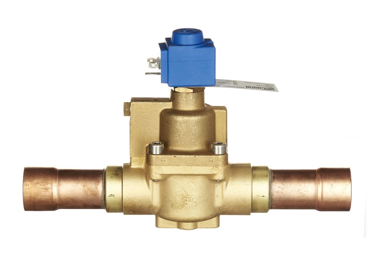 СОЛЕНОИДНЫЙ КЛАПАН С КАТУШКОЙ CASTEL, 1 3/8" (35мм) ODS, Kv=16 м3/час, 230V, 1078/11A6