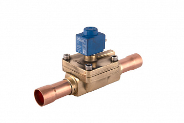 СОЛЕНОИДНЫЙ КЛАПАН С КАТУШКОЙ CASTEL, 1 1/8" (28мм) ODS, Kv=10 м3/час, 230V, 1078/9A6