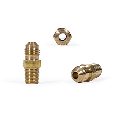 ПЕРЕХОДНИК CASTEL (НАРУЖ./НАРУЖ.) Threaded Union 1/4" Flare x 1/8" NPT, 7140/21