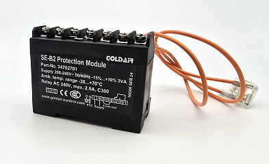 (ЧЗ) Прибор защиты электродвигателя GOLD SE-B2, Motor Protector поршневых компрессоров SE-B2, INT69VS, INT69 B2, 581250, T00ECA01, KRIWAN 22A608 (Bitzer 34702701)