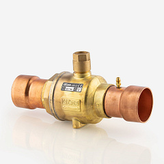 ШАРОВОЙ ВЕНТИЛЬ С СЕРВИСНЫМ ШТУЦЕРОМ CASTEL  Ball Valve 2"5/8 ODS - Access Port, 6591/21A
