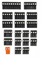 КОМПЛЕКТ РАЗЪЕМОВ ДЛЯ КОНТРОЛЛЕРА CAREL PCO5+/C.PCO MEDIUM REMOVABLE SCREW CONN, P+50CON0M0