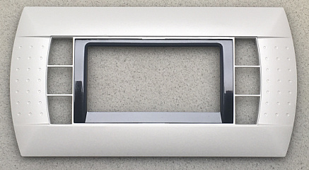 РАМКА CAREL FACE PLATE PGD1, светло-серая, без логотипа