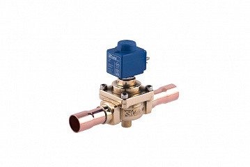 СОЛЕНОИДНЫЙ КЛАПАН С КАТУШКОЙ CASTEL  Solenoid Valve 1.1/8" ODS  220-230V, 1059/9A6
