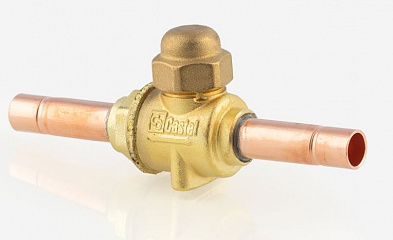ШАРОВОЙ ВЕНТИЛЬ CASTEL CO2 Ball Valve-PS 60 bar-18mm ODS, 6570EL/M18