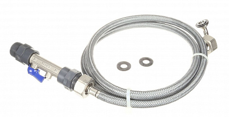 ТРУБКА ДЛЯ ПОДАЧИ ПИТАЮЩЕЙ ВОДЫ, CAREL,  WATER FILL HOSE WITH DUAL-CHECK VALVE (INCLUDED FROM UE025